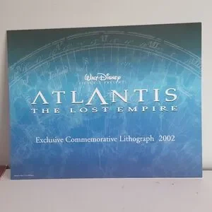 Disney | Art | Disney Store Atlantis Animation Art Print Lithograph ...